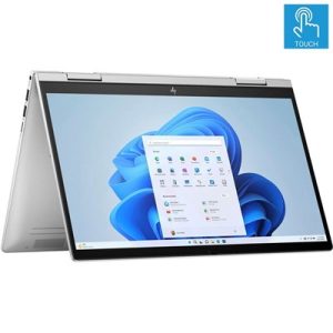 HP ENVY x360 2-in-1 14-ES1013DX Intel Core 5 Processor 120u (up to 5.00 GHz with Intel Turbo Boost Technology, 12 MB L3 cache, 10 cores) 8GB Ram 512GB SSD 14.0'' FHD IPS X360 Touch Screen Display Fingerprint Reader Backlit Keyboard Windows 11 Silver.