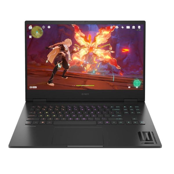 HP Omen 16t-wf100 Gaming Laptop Intel Core i7-14700HX (up to 5.5 GHz, 33 MB L3 cache, 20 cores, 28 threads) 16GB DDR5 5600 MHz 512GB SSD NVIDIA GeForce RTX 4050 6GB GDDR6 Graphics 16.1″ FHD (1920 x 1080), 165Hz, IPS Backlit KB Windows 11 Black.