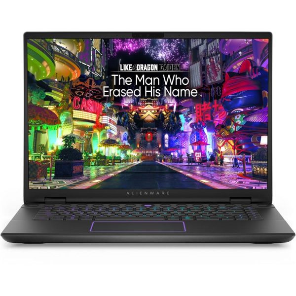 Dell Alienware m16 R2 Gaming Laptop -Intel Core Ultra 9 185H (24 MB cache, 16 cores, up to 5.1 GHz Turbo) Processor - 32GB DDR5 5600Mhz - 1TB M.2 NVMe SSD - 8GB NVIDIA GeForce RTX 4070 GDDR6 -16", QHD+ 2560x1600, 240Hz Display - AlienFX RGB backlit keyboard - Windows 11 Home - Dark Metallic Moon