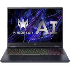 Acer Predator Helios Neo 14 PHN14-51-90N4 Gaming Notebook Intel Core Ultra 9-185H 16GB LPDDR5X, 1TB SSD, NVIDIA RTX 4070 8GB Graphics, 14.5" WQXGA IPS 165Hz, RGB 3 Zones Backlight Keyboard Windows 11 Home Abyssal Black.