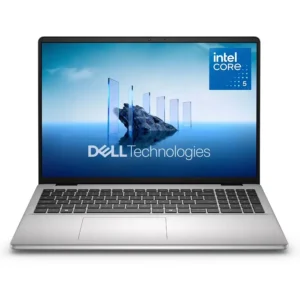 Dell 16 DC16251 Intel Core 5 120U (10 cores, 12 Threads, up to 5.00 GHz,) 8GB DDR5 RAM 512GB SSD 16″ FHD+ Touchscreen Display WINDOWS 11 Sliver