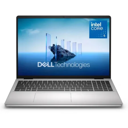 Dell 16 DC16251 Intel Core 5 120U (10 cores, 12 Threads, up to 5.00 GHz,) 8GB DDR5 RAM 512GB SSD 16″ FHD+ Touchscreen Display WINDOWS 11 Sliver