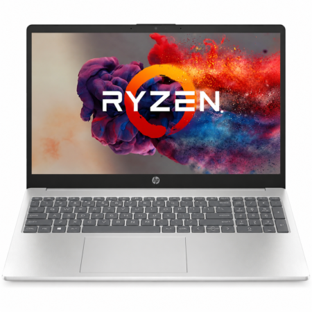 HP 15-fc0025wm AMD Ryzen 5 7520U (4 Cores / 8 Threads, 4MB L3 Cache) 8GB Ram DDR5 1TB SSD NvMe 15.6'' FHD Touch Display AMD Radeon Graphics Windows 11 Natural silver. HP 15-fc0025wm AMD Ryzen 5 7520U (4 Cores / 8 Threads, 4MB L3 Cache) 8GB Ram DDR5 1TB SSD NvMe 15.6'' FHD Touch Display AMD Radeon Graphics Windows 11 Natural silver.