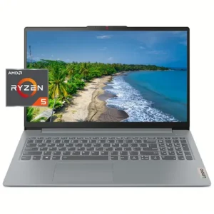 Lenovo IdeaPad Slim 3 AMD Ryzen 5 7520U Processor 8GB Soldered LPDDR5 512GB Solid State Drive 15.6" FHD (1920x1080) IPS Display AMD Radeon 610M Graphics Windows 11 Arctic Grey.