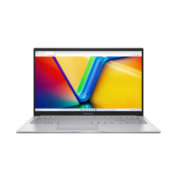 ASUS Vivobook 15 X1504VA Intel Core 5 120U Processor 8GB Ram DDR5 512GB SSD 15.6" FHD Display FreeDOS Cool Silver