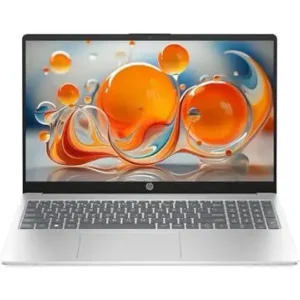 HP 15 FD2104TU AI Laptop Intel Core Ultra 225U (Series 2) (up to 4.80 GHz, 12M Cache) 8GB DDR5 Ram 512GB SSD 15.6" FHD Display Backlit KB Dos (Silver)